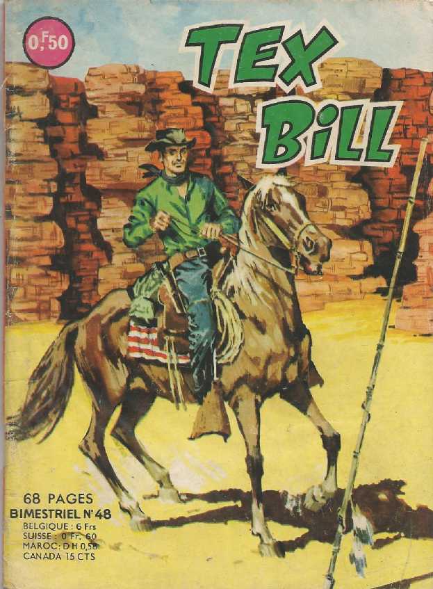 Scan de la Couverture Tex Bill n 48